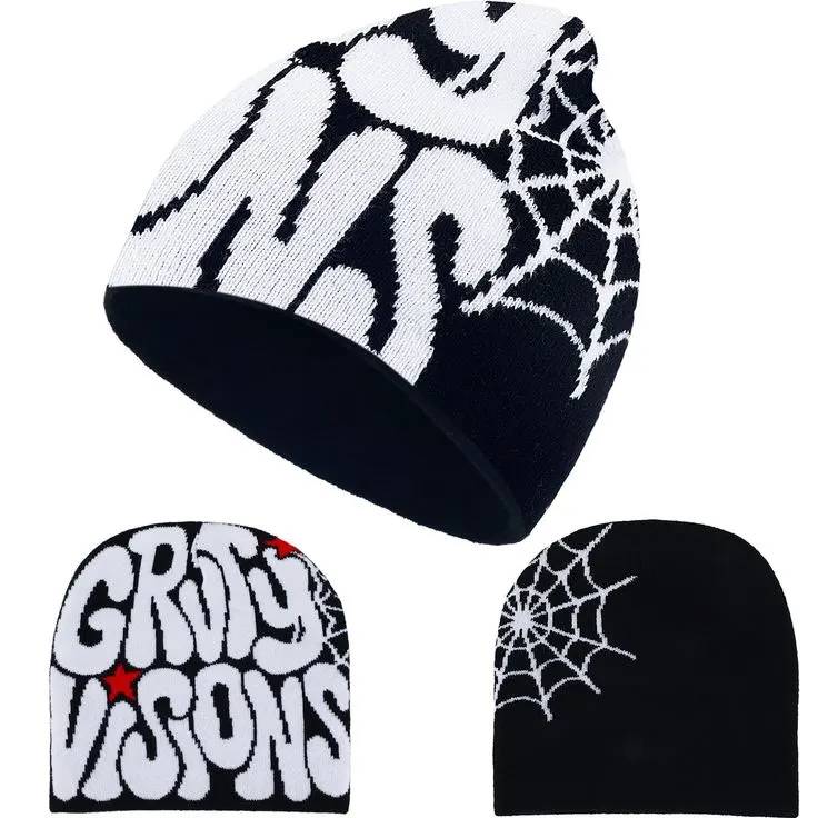 Graphic Knit Beanies – Streetwear Edge Meets Winter Warmth
