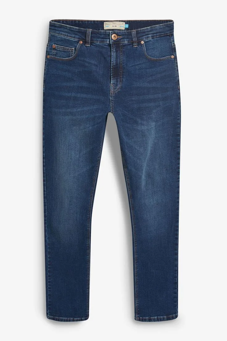 Classic Denim Jeans – Light Wash Relaxed & Dark Wash Slim Fits