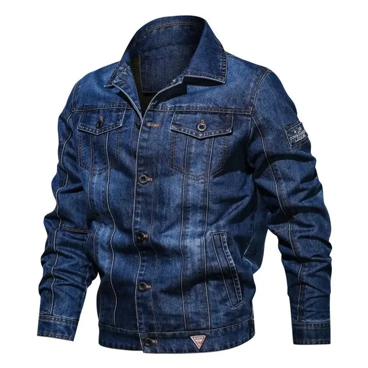 Men’s Premium Denim Jackets – Classic Trucker & Distressed Styles